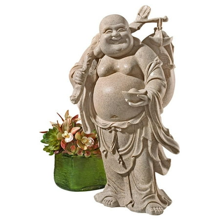 wandering happy hotei buddha