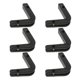 thumbnail image 3 of Plastic Barbell Storage Hook for Wall Mounted Barbell Rack 6Pcs, 3 of 5