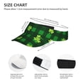 thumbnail image 4 of Easygdp Happy St. Patrick's Day5 Stretchy Visor - Unisex Visor Hat for Men and Women, UPF 50 Sun Protection Visor, Ultra-Light, 4 of 8
