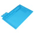 thumbnail image 1 of Tapis Antistatique, 450x300mm Rainures de Pièce Réparation Tapis de Travail 200 Ohms Résistance pour Travail, 1 of 7