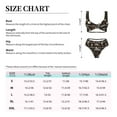 thumbnail image 4 of Kdxio Pirate Skulls Print Women's 2 Piece High Waisted Wrap Spaghetti Strap Summer Swimsuit Bikini Set-Small, 4 of 7