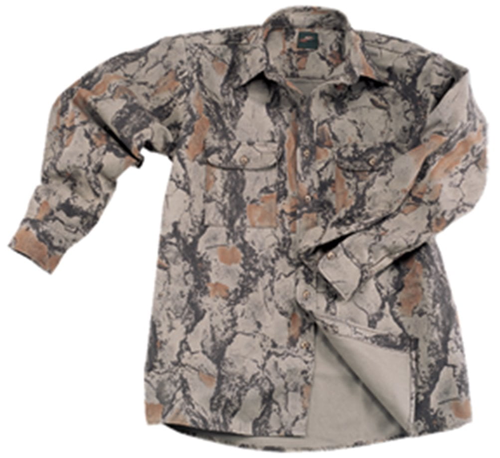 L/S Shirts 101-NATURAL-2X Bush Shirt 