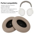 thumbnail image 4 of Almohadillas De Repuesto, Almohadillas De Espuma Viscoelástica Con Aislamiento Acústico, Suaves, Fáciles De Instalar, Flexibles Para Auriculares Inalámbricos Momentum 4, 4 of 7
