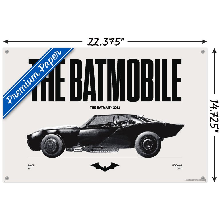 DC Comics Batman: 85th Anniversary - The Batmobile 2022 Wall