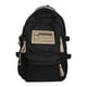 thumbnail image 2 of Mochila para mujer, bolsa de viaje, moda para actividades al aire libre, cuaderno con bolsillos laterales, mochila escolar, mochila para adolescentes , negro, 2 of 8