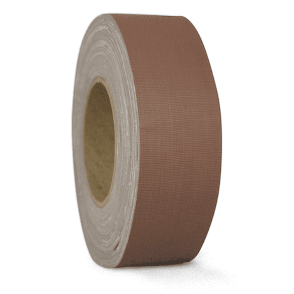 T.R.U. CGT80 Brown Gaffers Stage Tape with Rubber Adhesive, 2 in. wide