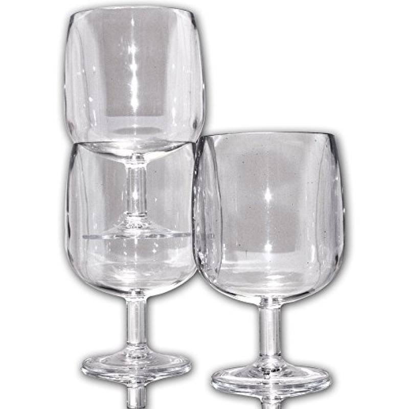 clear plastic wine glasses bulk