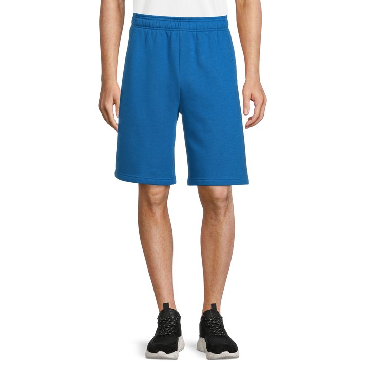 Athletic Works Men's and Big Men's Active Fleece Shorts, up to Size 5XL