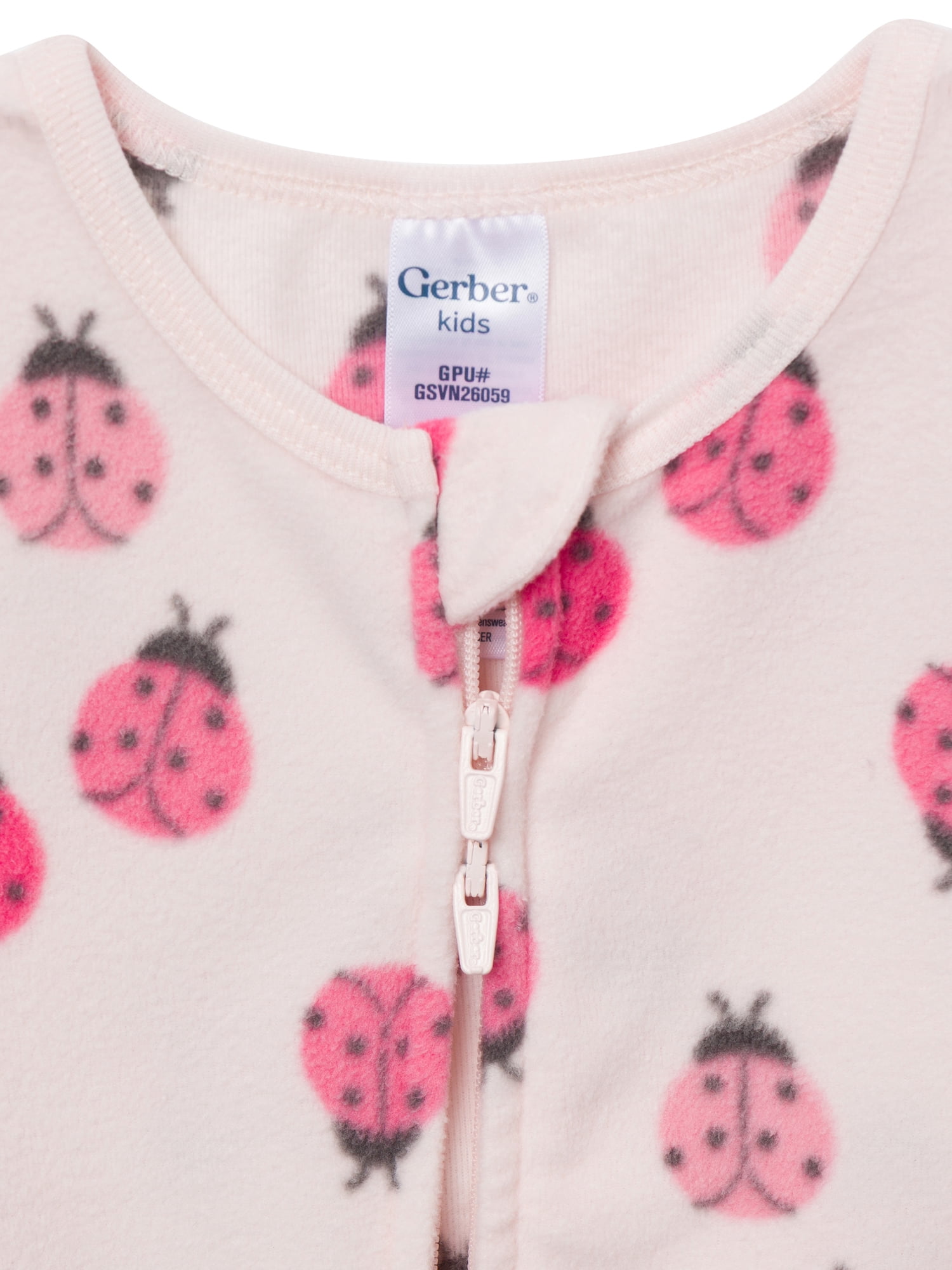 Gerber Baby and Toddler Neutral Microfleece 2-Way Zipper Blanket Sleeper Pajamas, 3-Pack, Sizes 0/3 Months - 5T