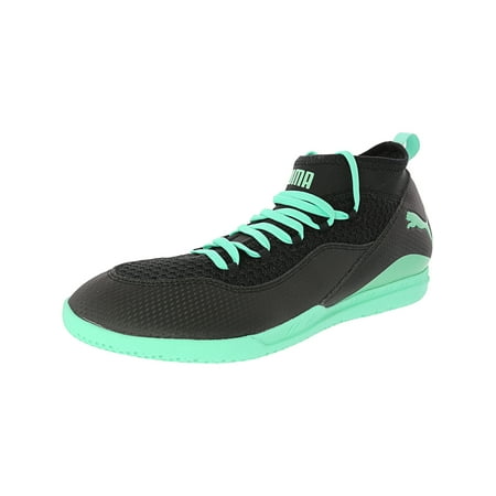 Puma Men's 365 Ff 3 Ct Black / Biscay Green Mid-Top Soccer Shoe -