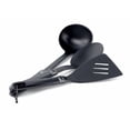 thumbnail image 1 of G S I Outdoors Kitchen Utensil 74051 Spatula/Spoon/Ladle; Matte; Black; Nylon; 10 Inch Spatula/10-1/2 Inch Spoon/11-1/2 Inch Ladle, 1 of 2