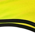 thumbnail image 3 of GoTEAM! Pro Striped Mesh Sport Training Pinnies- Youth Yellow - Set of 12, 3 of 4