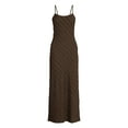 thumbnail image 4 of No Boundaries Sleeveless Ruffle Maxi Dress, Women's XXS-XXL, 4 of 4