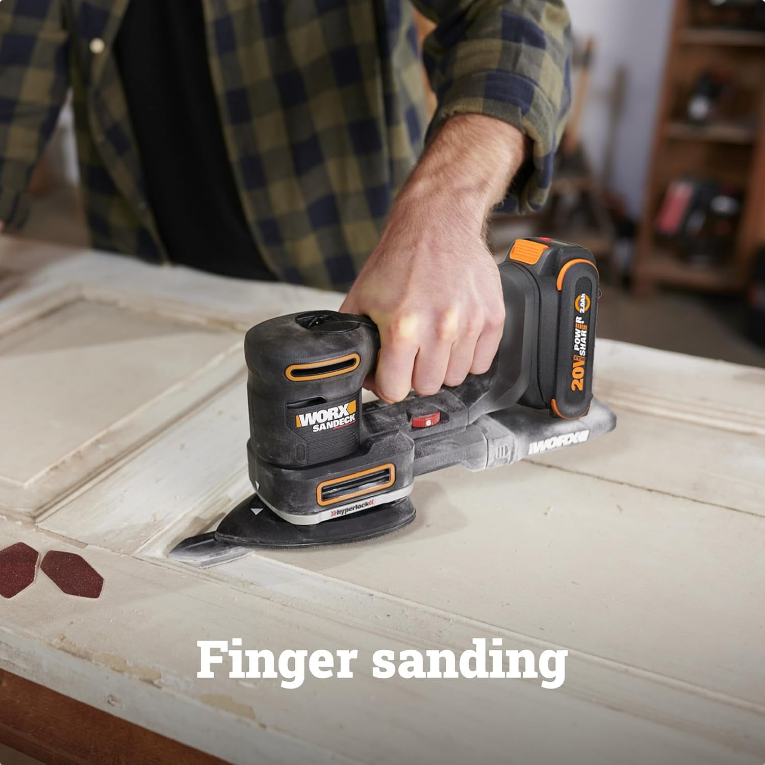 Worx - Brandclub - Worx WX820L 20V Power Share Sandeck 5-in-1