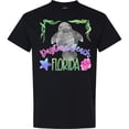 thumbnail image 3 of Inktastic Daytona Beach Florida Cute Swimming Manatee T-Shirt, 3 of 5