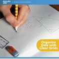 thumbnail image 6 of Composition Notebooks, Quad Ruled, Graph Paper Composition Notebook, Hard Cover Marble Graph Composition Notebook, 100 Sheets, 9.75″ x 7.50″ (24 Pack), 6 of 7