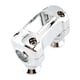 thumbnail image 3 of Abrazadera para elevador de manillar de motocicleta Sunnimix accesorio resistente montaje profesional 1.25 pulgadas Plata, 3 of 8