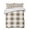 White Mocha Brown, variant on Quilts Twin Size, Navy Blue White Buffalo Check Soft Comforter Bedding Set for Bed, Farmhouse Plaid Modern Geometric Lightweight Quilted Bedspread with Pillow Cover(2 Pieces), 68x86 Inch