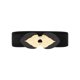 thumbnail image 1 of Cinturones elásticos dorados Inspire Chic para mujer, banda elástica vintage elegante para vestido y abrigo 26.4x2.4" negro, 1 of 6