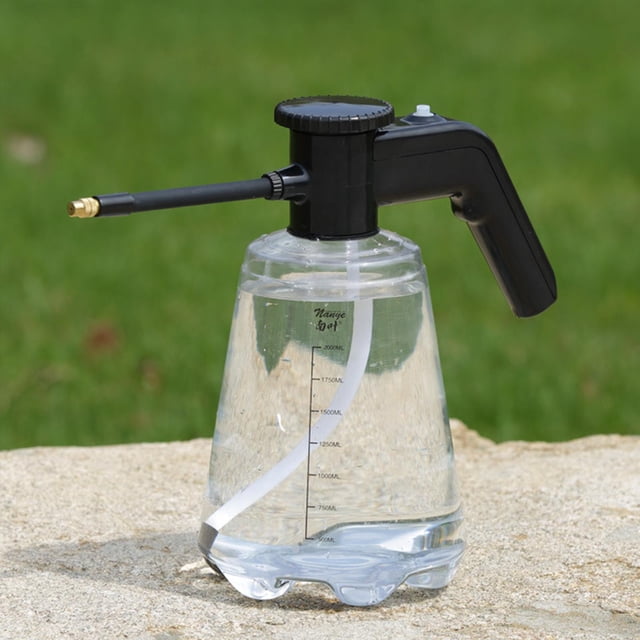 Rociador de jardín automático eléctrico botella de Spray de agua rociador de hierba rociador de jardinería regadera, carga USB shamjiam Botella pulverizadora eléctrica