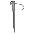 thumbnail image 3 of vidaXL Parasol Stands with Spikes 2 Pcs 7.5"x16.5" Galvanized Steel, 3 of 5