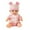 Pink, variant on kjfeif Clearance Dolls Educational Toddler Toys 12 Inch Soft Silicone Realistic with Clothes Pretend Play Soft Cute Poseable Birthday Gifts for Girls Kids, Soft Body Toy Gift Set for Girls Kids Age 3+