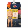 thumbnail image 2 of Fruit of the Loom Men's Fashion Briefs SURE FIT 5-PACK Assorted Color Size S-3XL, 2 of 2