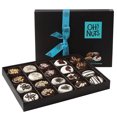 Oh! Nuts Gift Box of 20 Premium Gourmet Chocolate Holiday Sandwich