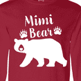 thumbnail image 4 of Inktastic Mimi Bear in White Long Sleeve T-Shirt, 4 of 5