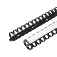 thumbnail image 1 of Unique Bargains 2pcs 20' Cable Raceway 20mm Dia Cord Cover Hider Cable Management with Buckle & Scale, Black, 1 of 5