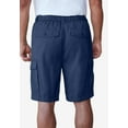 thumbnail image 2 of Boulder Creek By Kingsize Men's Big & Tall  Renegade 9" Full Elastic Waist Cargo Shorts, 2 of 5