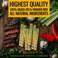 thumbnail image 3 of Tillamook Country Smoker 100% BCF26 Grass Fed Beef Zero Sugar, Jalapeno, 1.15 Ounce (Pack of 8) Whole 30, Non GMO Clean Meat Snacks, Low Carb, High Protein, Gluten Free, Individually Wrapped, 3 of 3