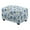 Butterfly Mandala Hydrangea Floral, variant on Xixirimido Butterfly Retro Boho Mandala Pattern Ottoman Cover Rectangle Footrest Ottoman Slipcovers Footstool Cover Form Fit Stretch Ottomans Protective Cover for Living Room, Large