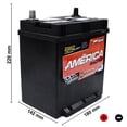 thumbnail image 2 of America Am-Ns40-320 12V 320 A Bci Para Uso Automotriz, 2 of 5