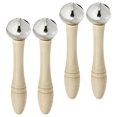 thumbnail image 1 of HEALEEP 4 Pcs Cloches en Métal Cloche à Cloche Argentée pour Usage Domestique Fête Performance Musicale, 1 of 8