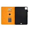 thumbnail image 4 of SaniMore for iPad Pro 11" 4th/3rd/2rd/1st Gen 2022/2021/2020/2018 Case, Auto Sleep/Wake, PU Leather Magnetic Wallet Cover with Card Slot & Kickstand Pencil Holder Shockproof Protective Shell, Khaki, 4 of 7