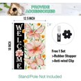 thumbnail image 6 of Memorial Day 4th of July House Flag 12.5 x 18 Inch Double Sided Burlap USA Patriotic Stars Independence Day Large Yard Flag Summer Holiday Farmhouse Seasonal Outdoor Outside Decoration, 6 of 6