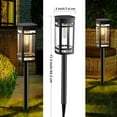 thumbnail image 3 of [8 Pack] Solar Outdoor Lights Waterproof for Outside Walkway Pathway Driveway Garden Yard Landscape Lighting Warm White., 3 of 7