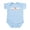 Sky Blue, variant on CafePress - I Love My Dentist. He's My D Infant Bodysuit - Baby Light Bodysuit, Size Newborn - 24 Months