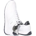 thumbnail image 4 of Joop Tela Men's Lace Up Running Inspired Trainers In White Size 8, 4 of 6