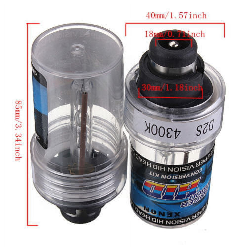 4300k/5000K/6000K/8000K/10000K/12000K D2S D2R D2C HID Xenon Bulbs Replace/ Replacement Factory HID Headlight Pair 