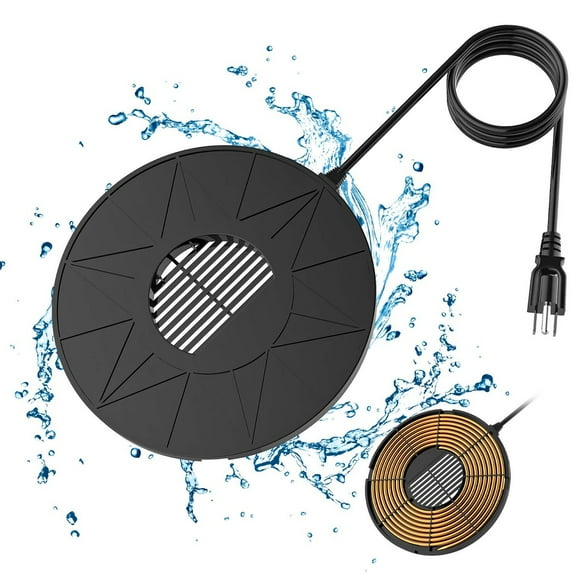 Heating & Warming Product 70 W Bird Bath Heater with Thermostatic Control Auto Shut Off 33ft Cord Water Heater for Bird Bath Deicer
