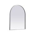 thumbnail image 3 of Metal Frame Arch Mirror 24x30 Inch in Black, 3 of 7