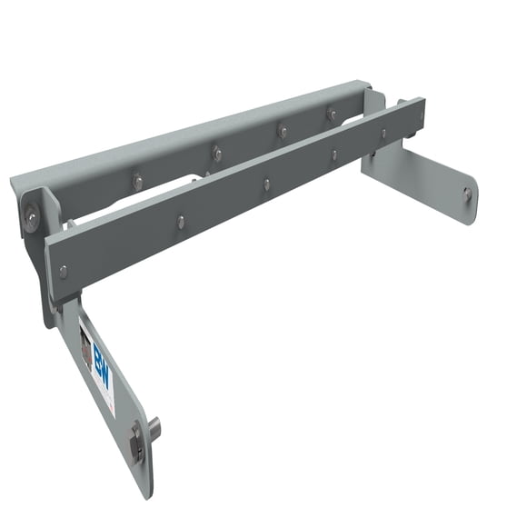 B&amp;W Hitches GNRM1016 Gooseneck Trailer Hitch Rail Turnover Ball Gooseneck Replacement Mounting Rail For GNRK1016