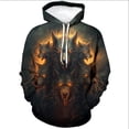 thumbnail image 1 of WILLBEST Sudadera con Capucha con Estampado De Animales para Hombre, Estilo Casual y Deportivo Chica, 1 of 3