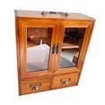 thumbnail image 2 of DOLITY Organiseur de Bureau Tiroir Armoire de Rangement Rétro Armoire de Collection en Bois pour Parfum Lettres de Collection Cuisine, 2 of 9
