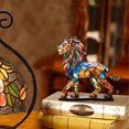 thumbnail image 5 of 2025 New Desktop Animals Ornament - 3D Stained Glass Multicolor Acrylic&Metal Decor, Captivating Exquisitely Animal Statue Crafted Colorful Fashion Decorations for Home, 5 of 15
