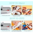 thumbnail image 4 of Sellador Bolsas Mini 2 en 1 Recargable con Cortador Portátil Magnético Snack Comida, 4 of 6