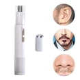 thumbnail image 4 of Cortadora de cabellero para y oídos, carga USB, cuchillas profesionales hipoalergénicas, fácil de limpiar para limpieza facial, afeitadora de cabellero Baoblaze Recortador de pelo de nariz, 4 of 8