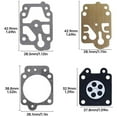 thumbnail image 7 of Carburetor Repair Kit for 1E40F-5 BC430 CG430 CG520 Carburetor Gasket Set, 7 of 7